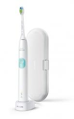 Sonicare ProtectiveClean 4300 Szónikus elektromos fogkefe, fehér-mentazöld kép