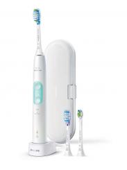 Sonicare ProtectiveClean 4700 Szónikus elektromos fogkefe, fehér-mentazöld kép