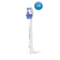 Sonicare Optimal Sensitive fogkefefej csomag 6db, fehér kép