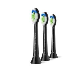 Sonicare W Optimal White standard fogkefefej 2+1db, fekete kép