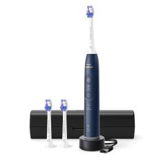 Sonicare Series 6100 elektromos fogkefe, tokkal, 3db S2 fejjel, sötétkék kép